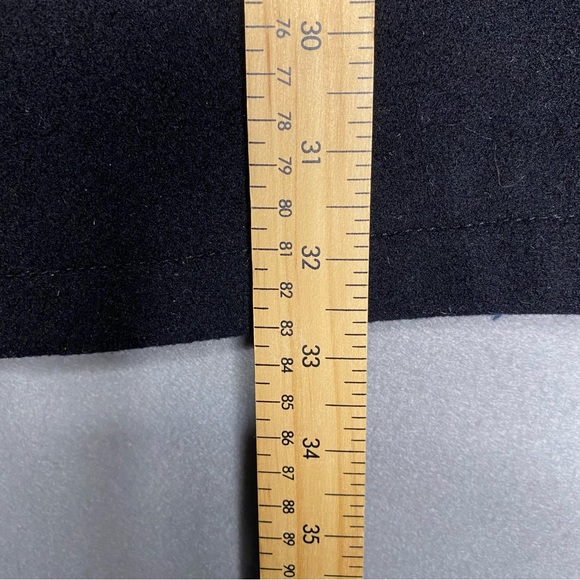 J Crew Black Wool Coat Men’s Size Large - Picture 11 of 11